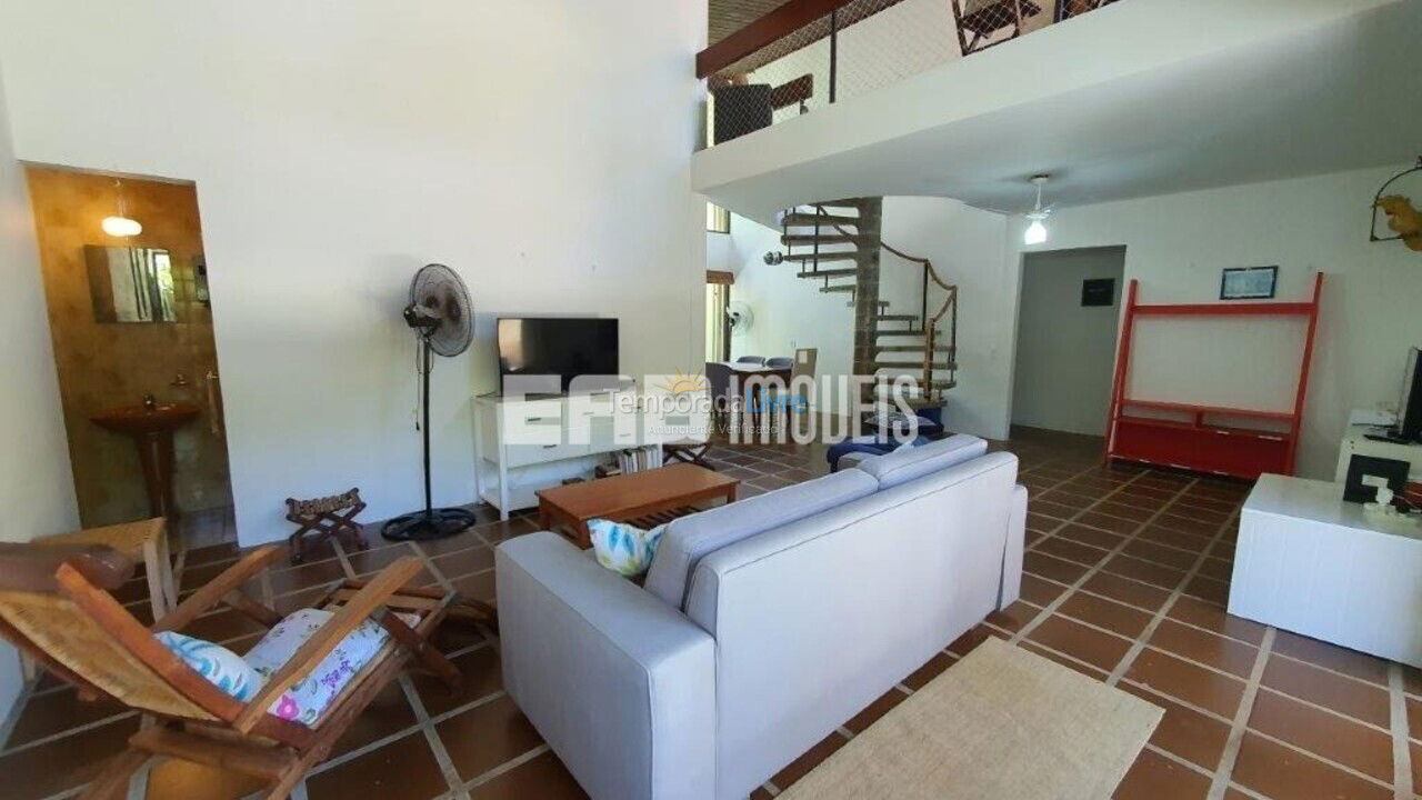 House for vacation rental in Ubatuba (Praia de Itamambuca)