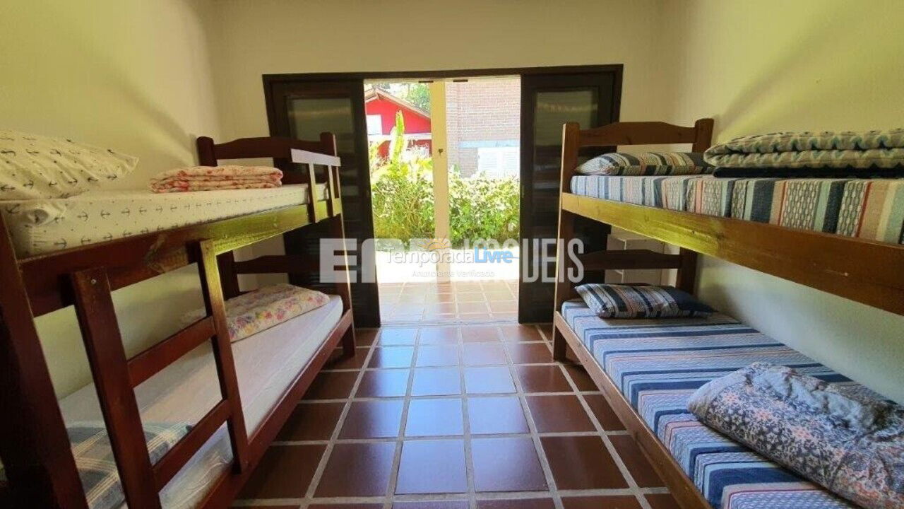 House for vacation rental in Ubatuba (Praia de Itamambuca)