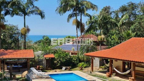 Casa para locação de temporada na Praia do Félix, Ubatuba