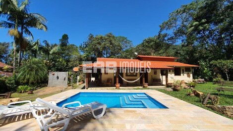 Casa para alquiler de vacaciones en Praia do Félix, Ubatuba