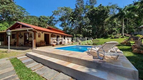 Casa para alquiler de vacaciones en Praia do Félix, Ubatuba