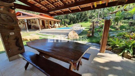 Casa para alquiler de vacaciones en Praia do Félix, Ubatuba