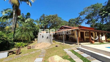 Casa para alquiler de vacaciones en Praia do Félix, Ubatuba