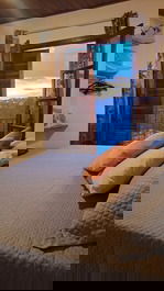 Suite piso interior com sacada