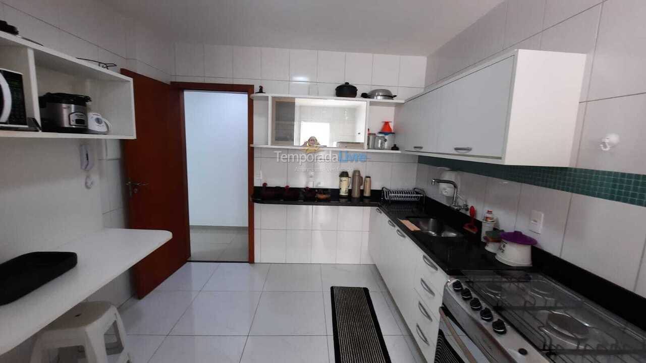 Apartment for vacation rental in Guarapari (Praia do Morro)