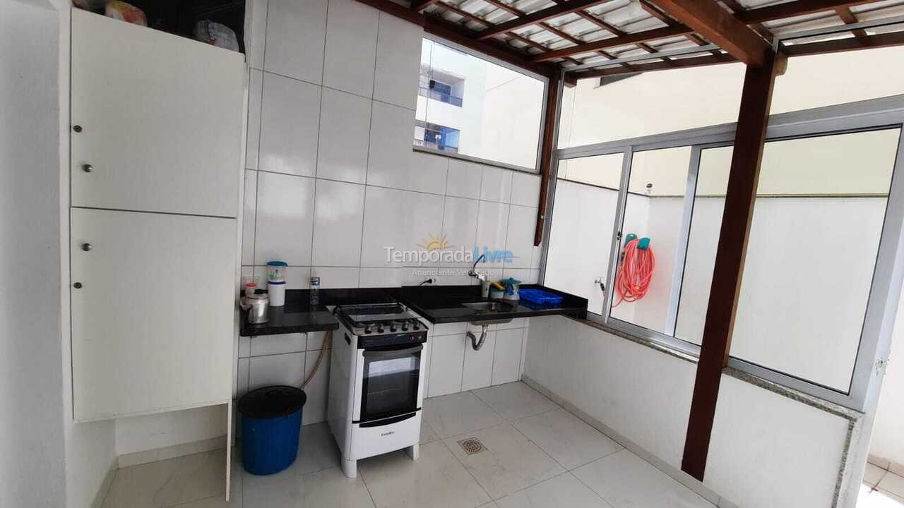 Apartment for vacation rental in Guarapari (Praia do Morro)