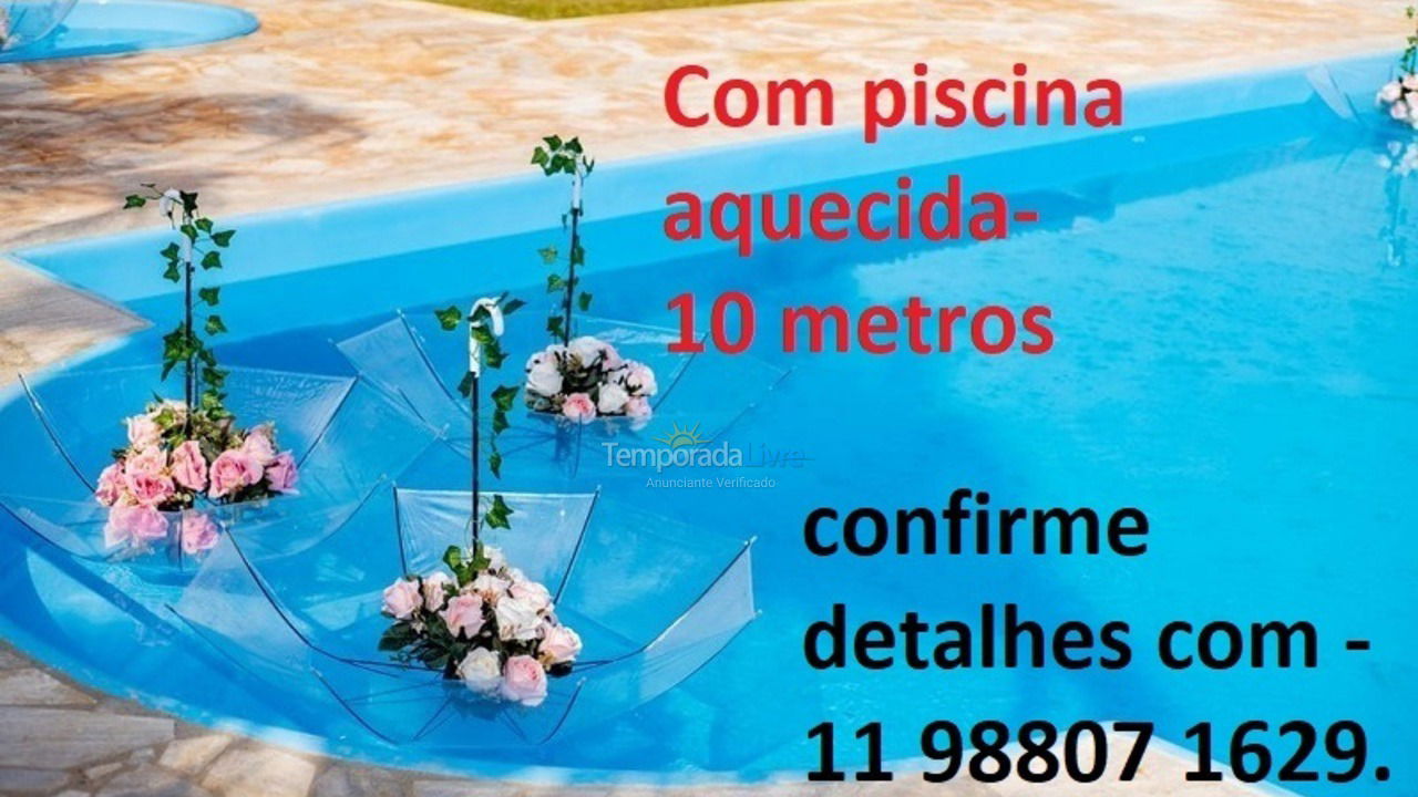 Chácara / sítio para aluguel de temporada em Sorocaba (Porto Feliz)
