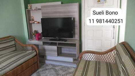 Apartamento Vila Tupi/Praia Grande - 2 dorm, 2 vagas a 50 m da praia