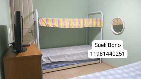 Apartamento Vila Tupi/Praia Grande - 2 dorm, 2 vagas a 50 m da praia