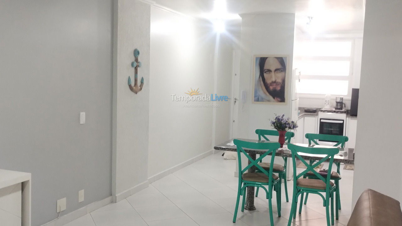 Apartment for vacation rental in Guarujá (Pitangueiras)