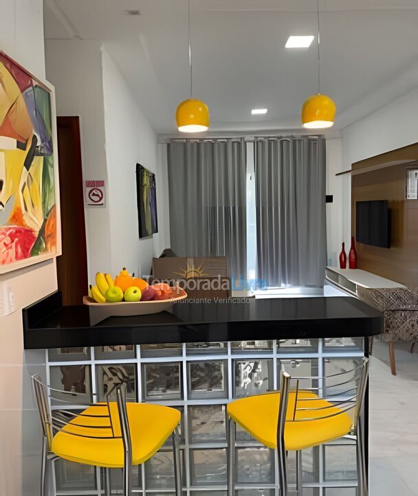 Apartamento para alquiler de vacaciones em Porto Seguro (Taperapuan Condomínio Villa da Praia Ap 15)