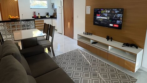 Apartamento Confortável na Praia