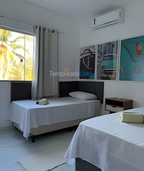 Apartment for vacation rental in Porto Seguro (Taperapuan Condomínio Villa da Praia Ap 15)