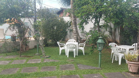 Casa piscina barbacoa playa Lázaro Ubatuba