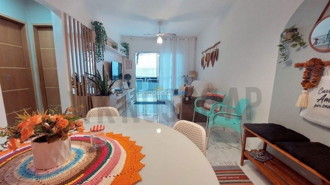 Apartment for vacation rental in Praia Grande (Boqueirão)