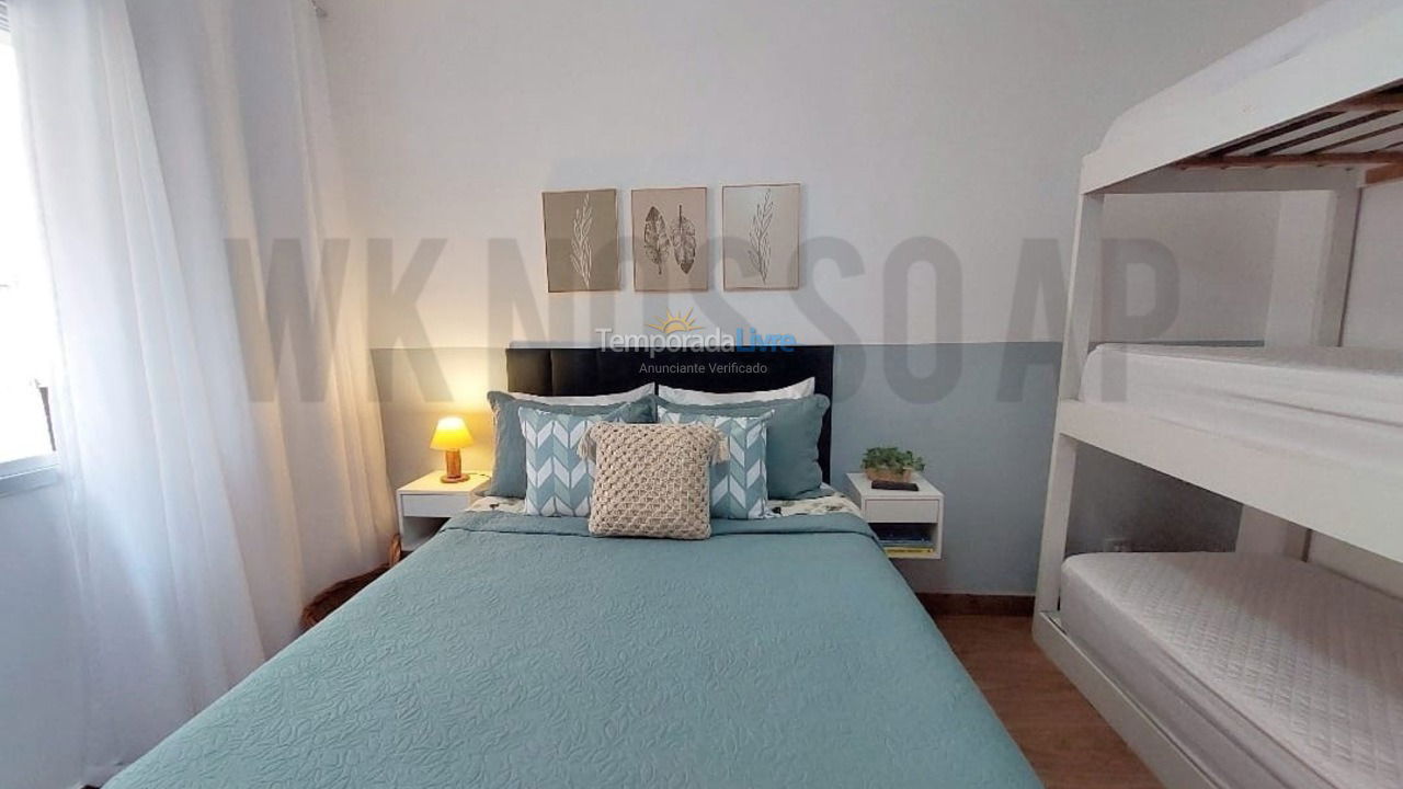 Apartment for vacation rental in Praia Grande (Boqueirão)