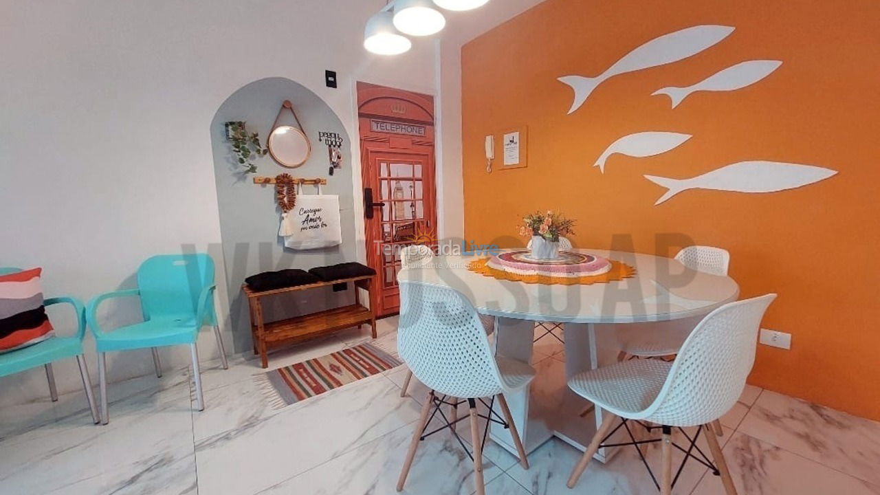 Apartment for vacation rental in Praia Grande (Boqueirão)