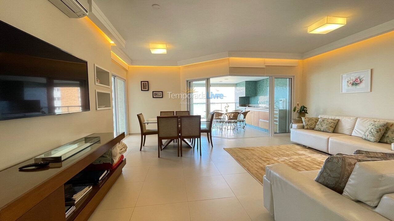 Apartamento para aluguel de temporada em Bertioga (Riviera de São Lourenço)