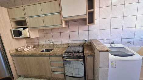 2 bedroom apartment on the main avenue in downtown Bombinhas