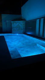 Iluminação piscina 