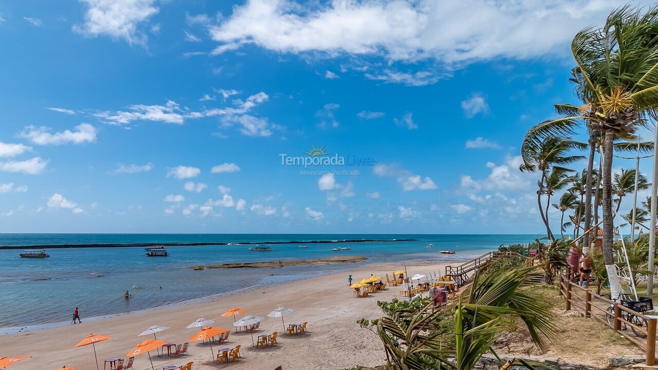 Apartamento para aluguel de temporada em Marechal deodoro (Praia do Francês)