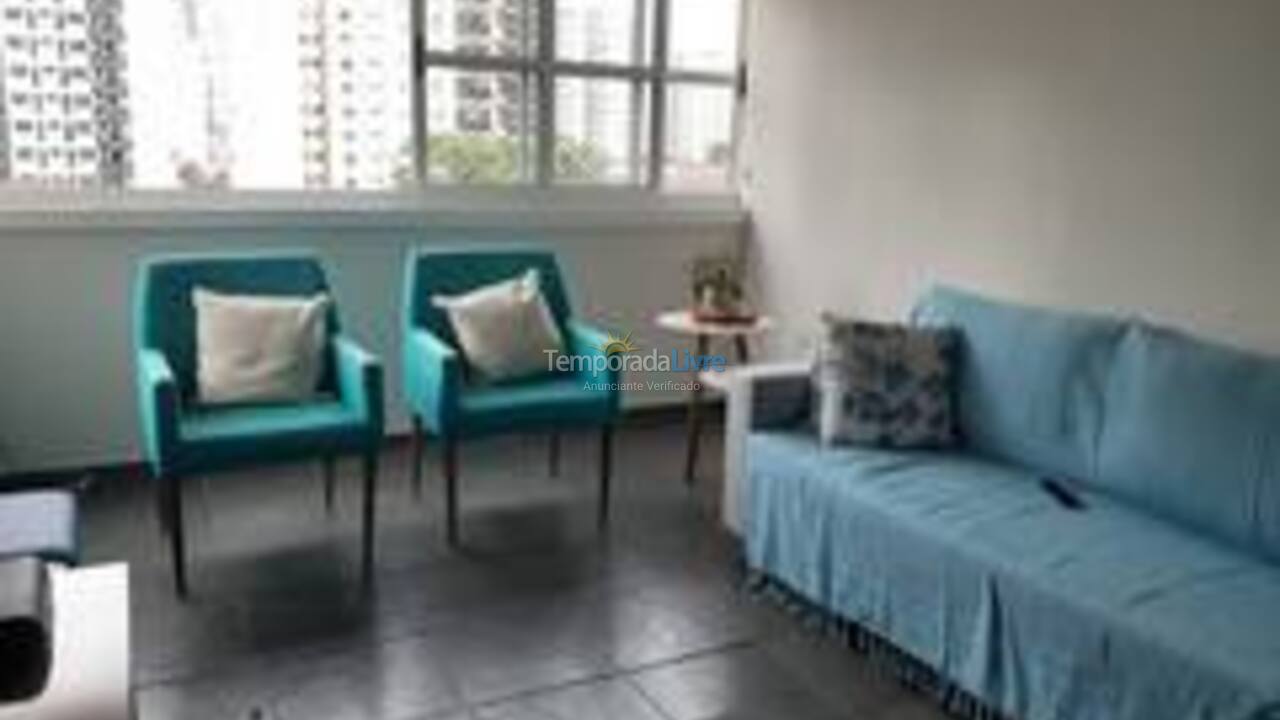 Apartamento para aluguel de temporada em Santos (Gonzaga)