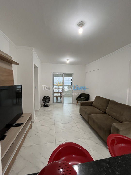 Apartment for vacation rental in Praia Grande (Vila Mirim)