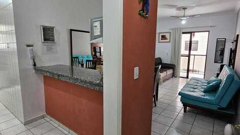 COZY APARTMENT 6 PEOPLE 100M FROM PRAIA GRANDE - UBATUBA