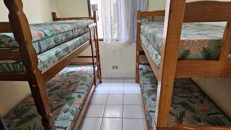 COZY APARTMENT 6 PEOPLE 100M FROM PRAIA GRANDE - UBATUBA