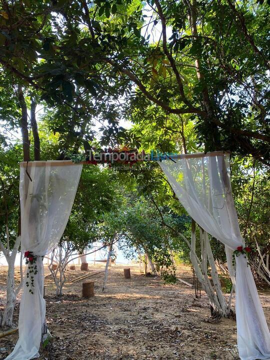 Granja para alquiler de vacaciones em Palestina do Pará (Varjao)