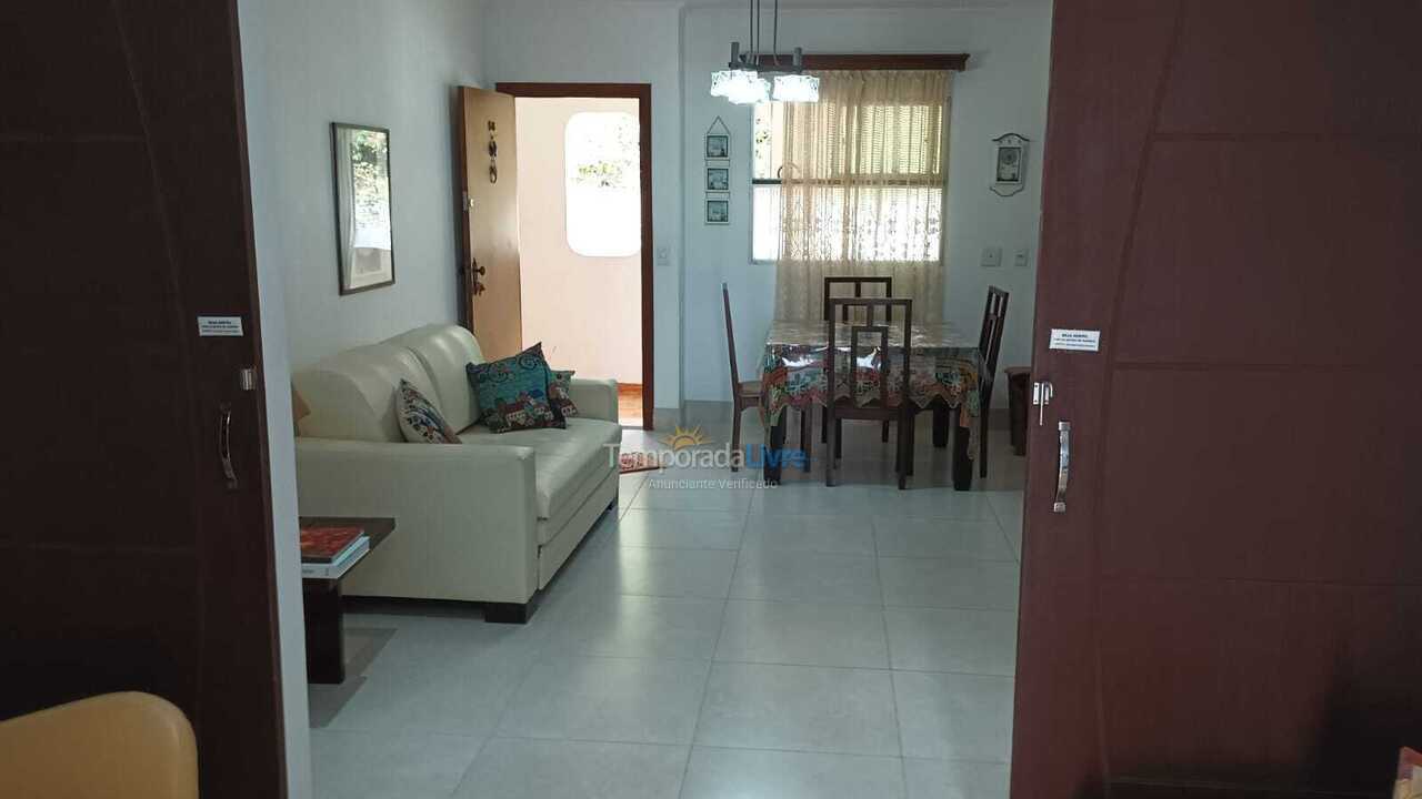 Apartment for vacation rental in Ubatuba (Praia das Toninhas)