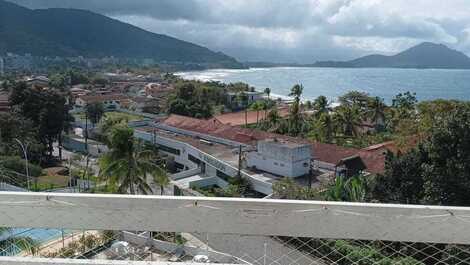 Vista da varanda do apartamento