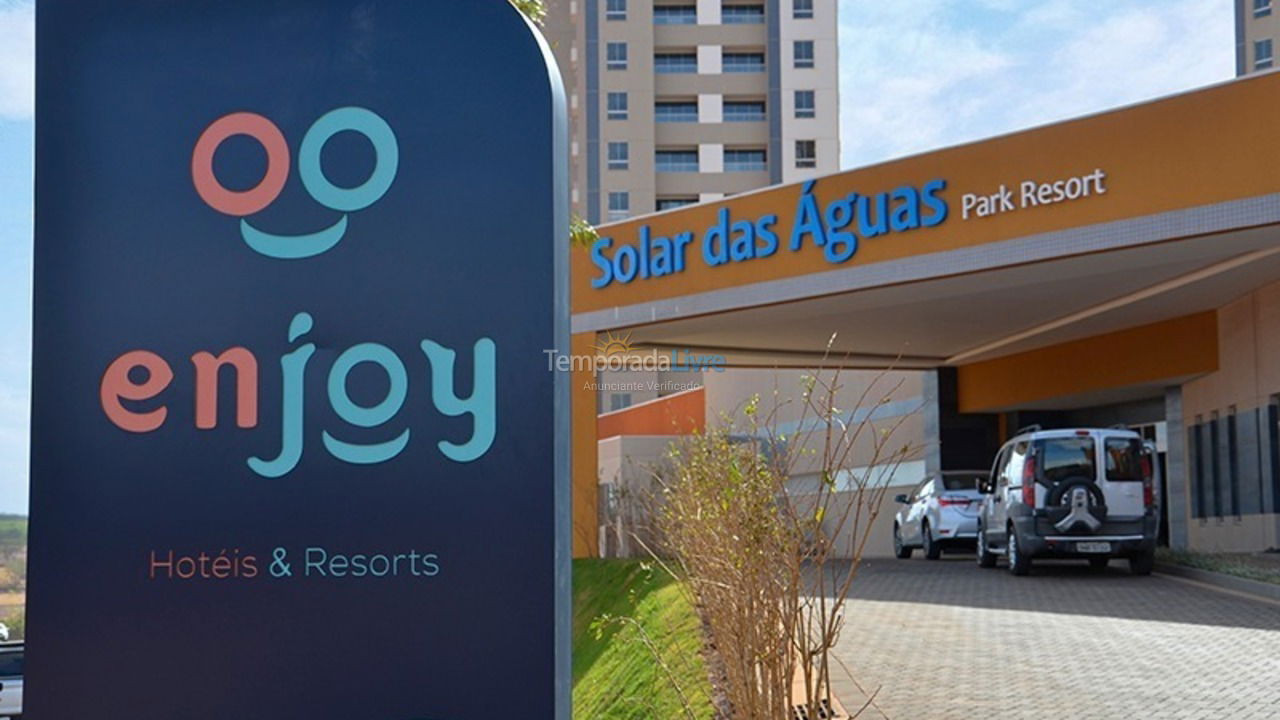 Apartamento para alquiler de vacaciones em Olímpia (Enjoy Solar das Aguas Resort)