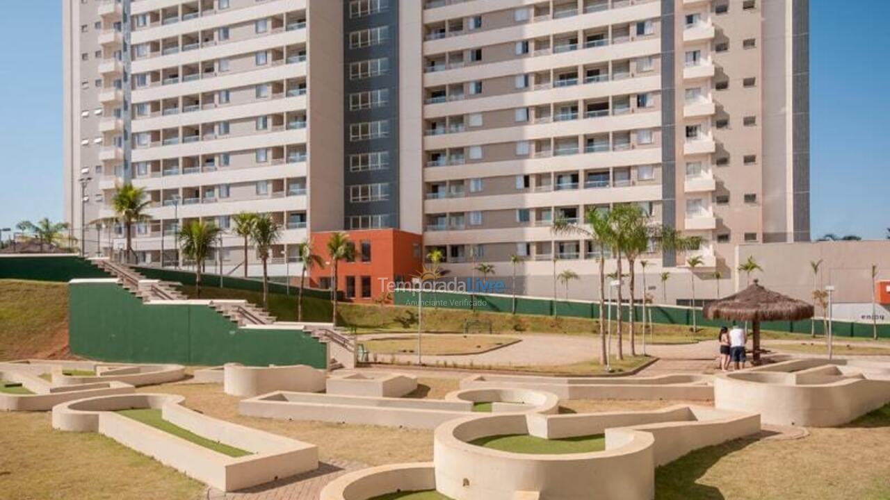 Apartamento para alquiler de vacaciones em Olímpia (Enjoy Solar das Aguas Resort)