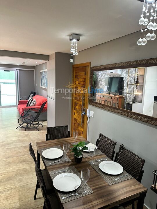 Apartment for vacation rental in Guarujá (Jardim Três Marias)