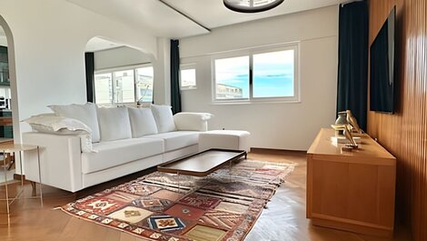 Loft contemporâneo de 85m2 com 2 suítes e vista na lagoa para alugar em ipanema