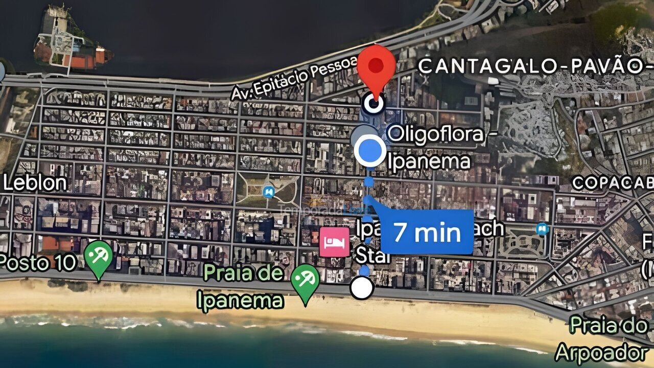 Apartamento para aluguel de temporada em Rio de Janeiro (Ipanema)