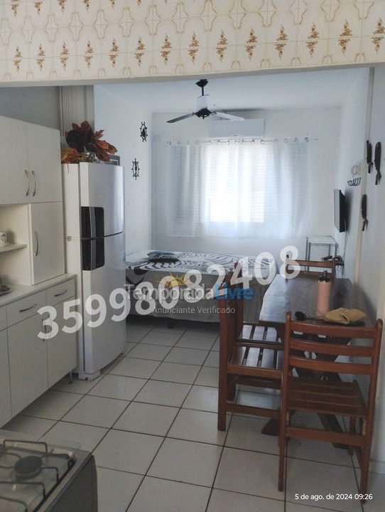 Apartamento para alquiler de vacaciones em Ubatuba (Praia Grande)