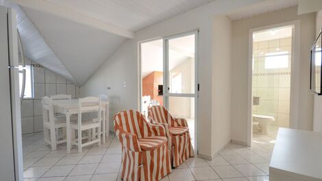 600 pé da areia - apartamento para familia e amigos