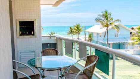 Duplex penthouse with sea view on Canto Grande Beach in Bombinhas