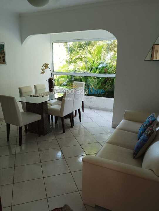 Apartment for vacation rental in Ubatuba (Praia das Toninhas)