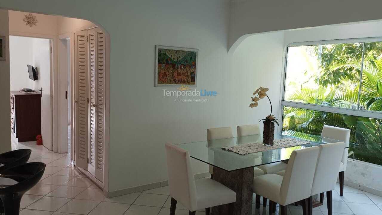 Apartment for vacation rental in Ubatuba (Praia das Toninhas)