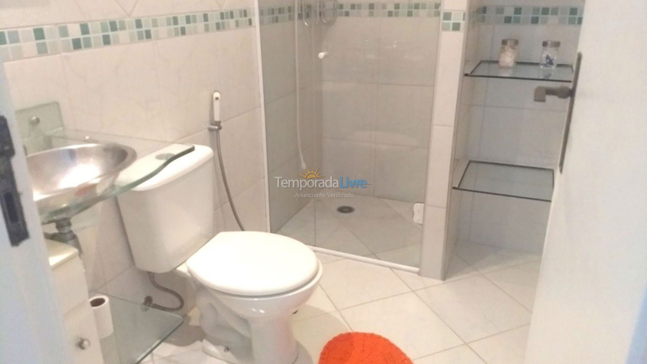 Apartment for vacation rental in Ubatuba (Praia das Toninhas)