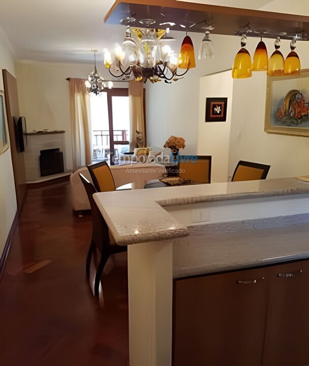 Apartamento para alquiler de vacaciones em Campos do Jordão (Capivari)