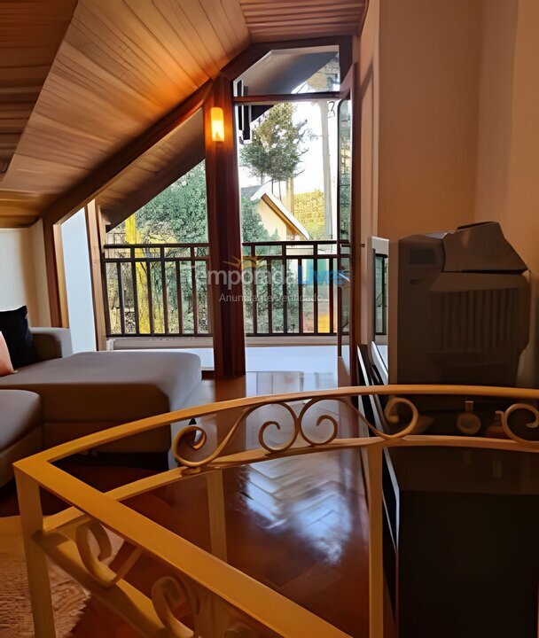 Apartamento para alquiler de vacaciones em Campos do Jordão (Capivari)