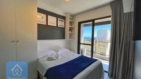 Apartamento aconchegante na Barra com vista mar