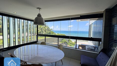 Complete Apartment with Sea View and right on the sand