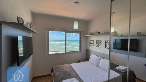 Acogedor apartamento con vistas al mar en Smart Pituba