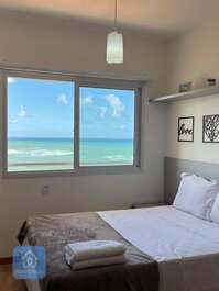 Acogedor apartamento con vistas al mar en Smart Pituba