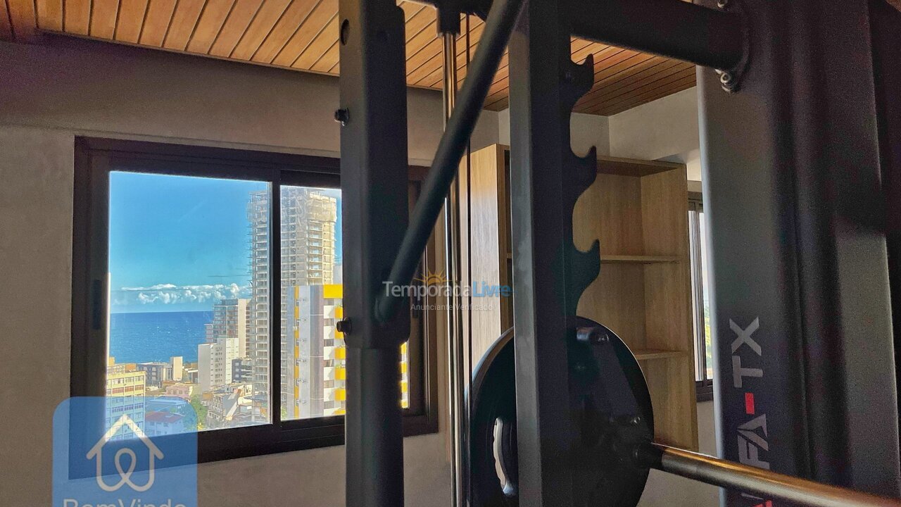 Apartamento para aluguel de temporada em Salvador (Barra)